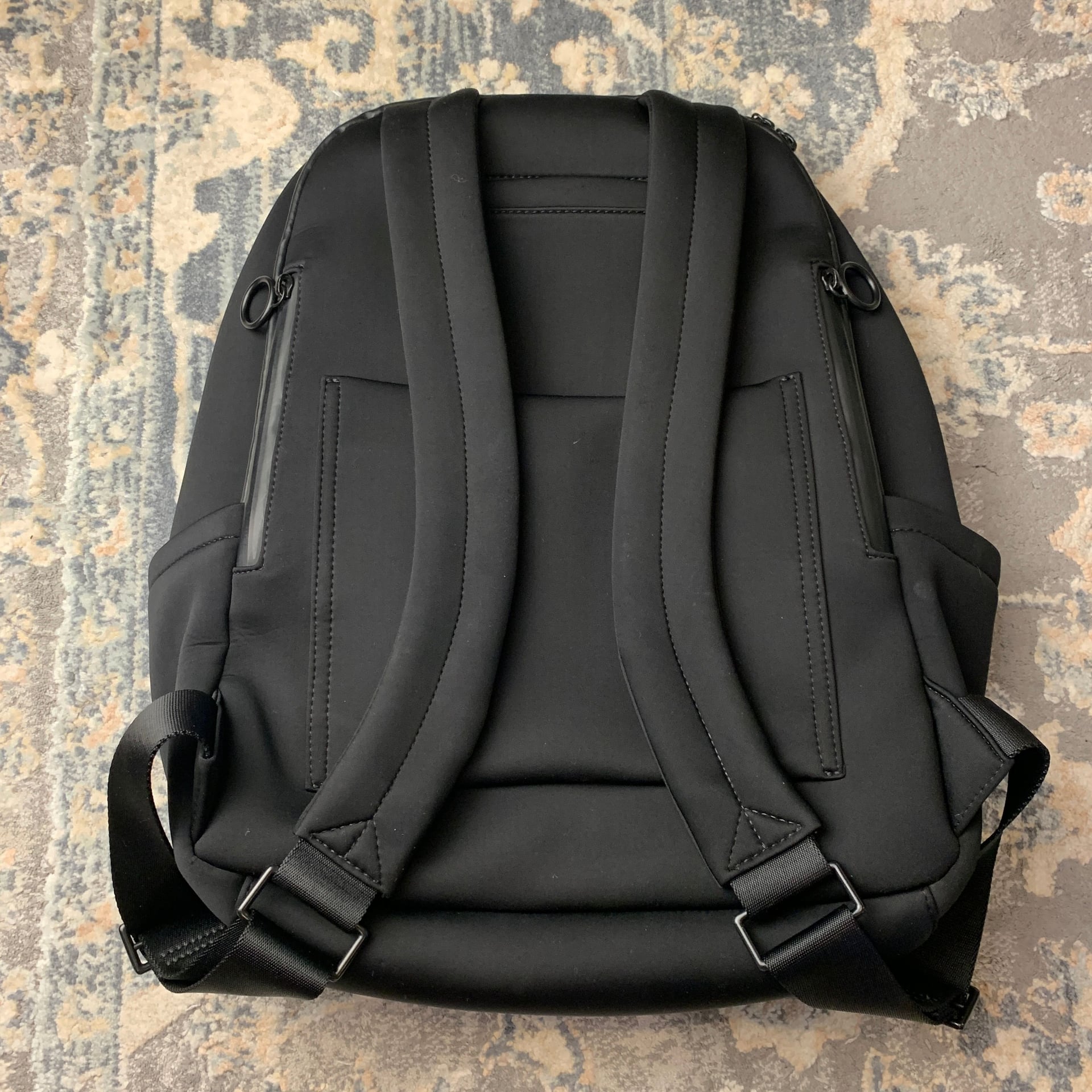 Thacker Neoprene Backpack in Black 3