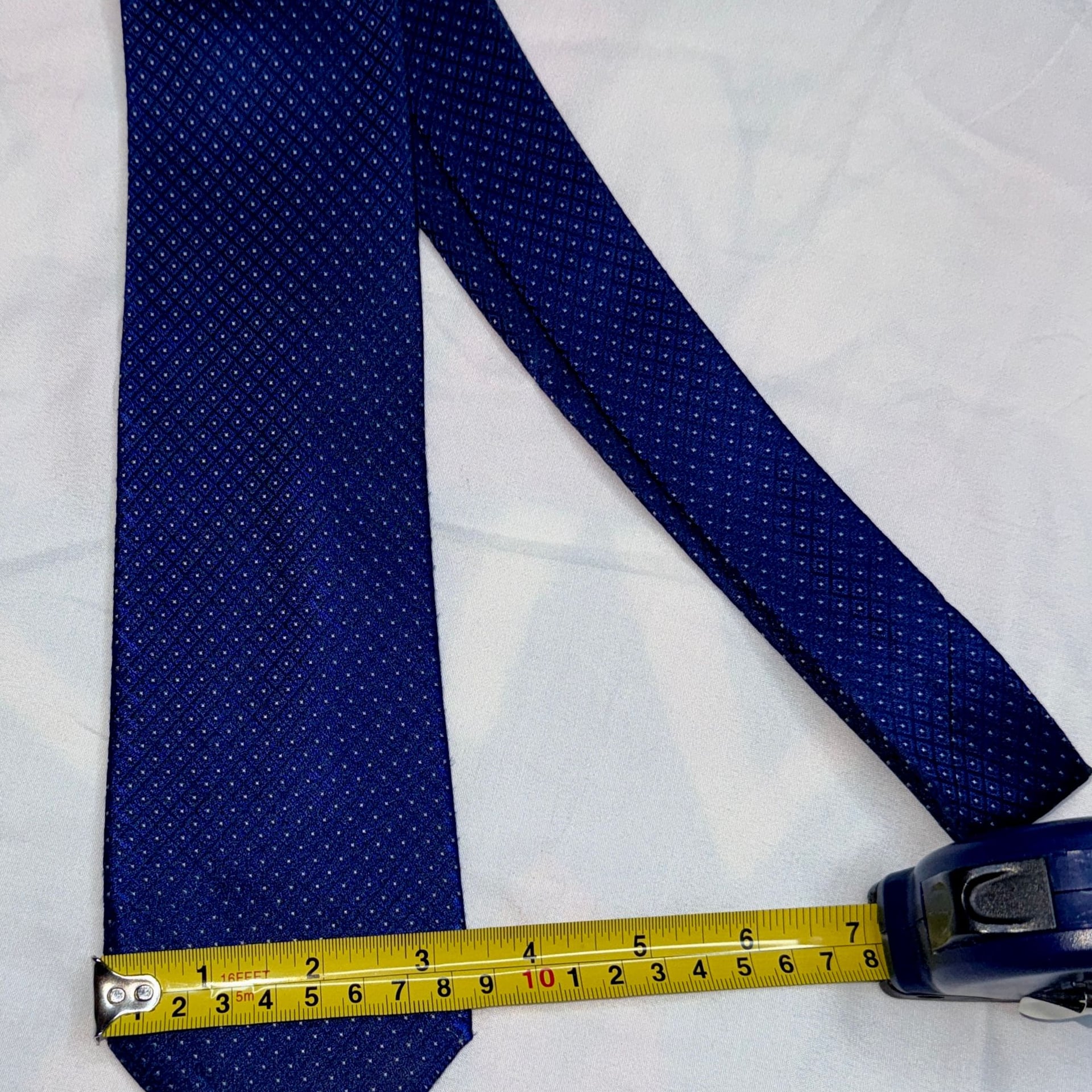 Calvin Klein Steel Micro Diamond Print Tie 3