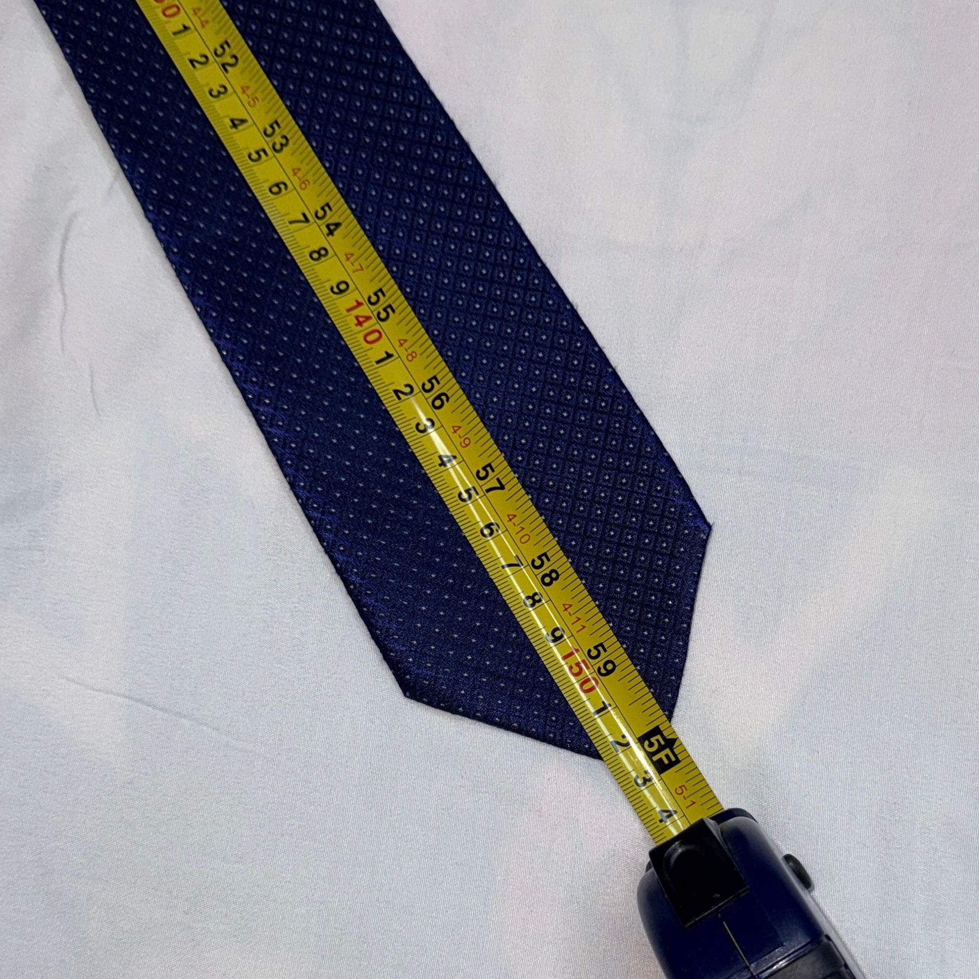 Calvin Klein Steel Micro Diamond Print Tie 5