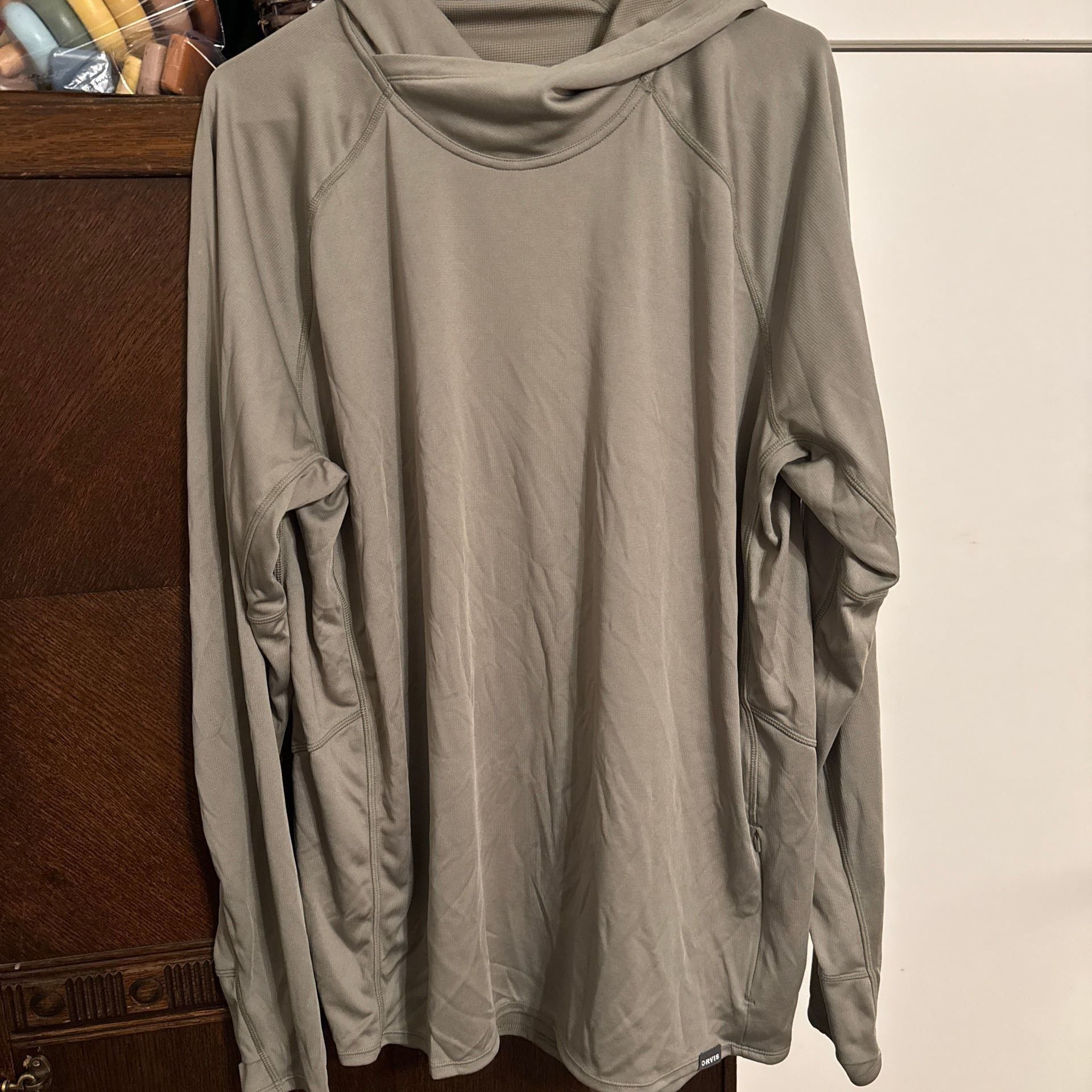 Orvis Men's PRO Sun Hoodie in Grass 1