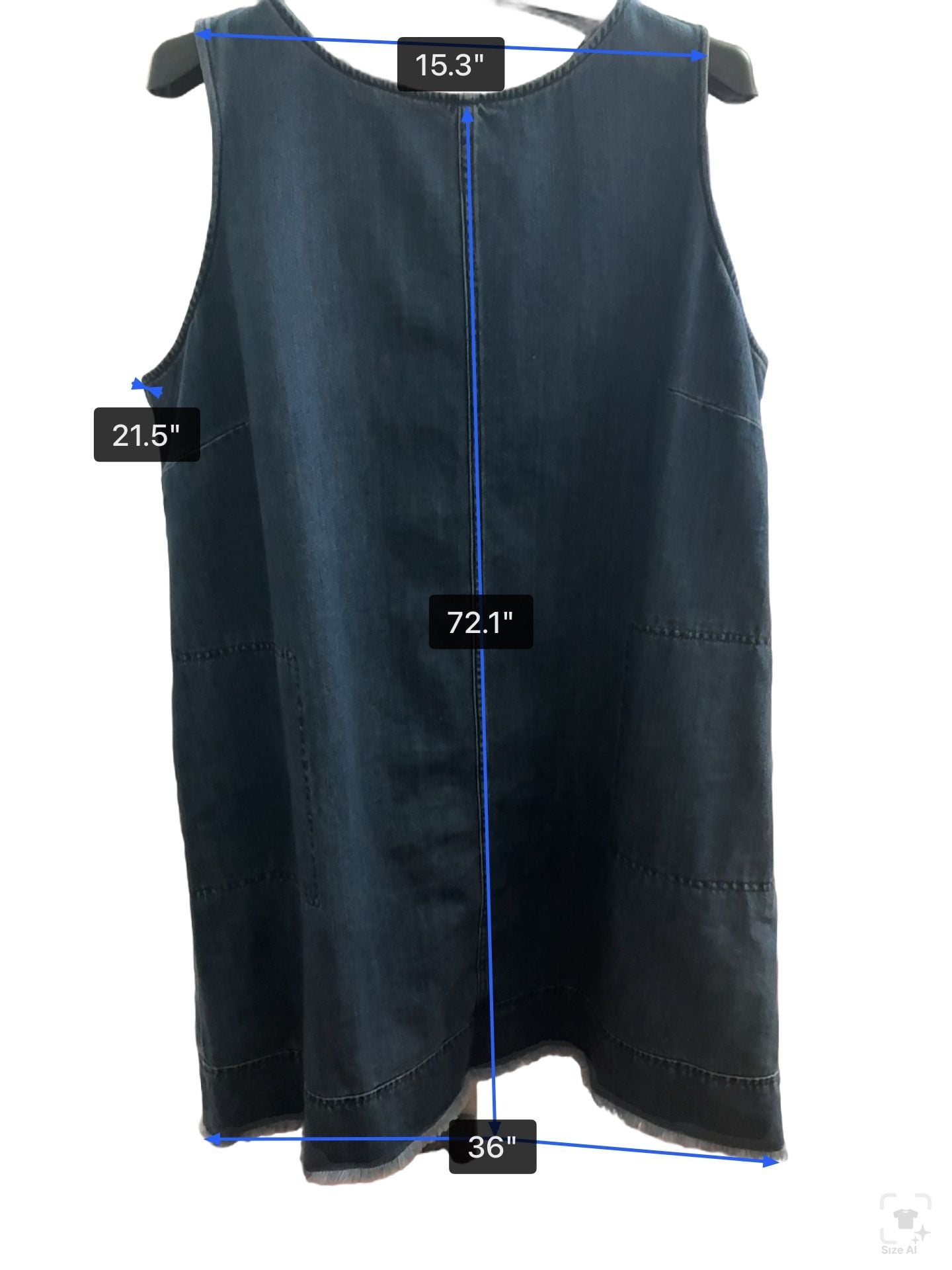 J. Jill Denim Shift Dress 4