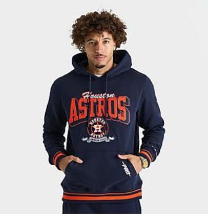 Pro Standard Houston Astros MLB Team Badge Hoodie 2