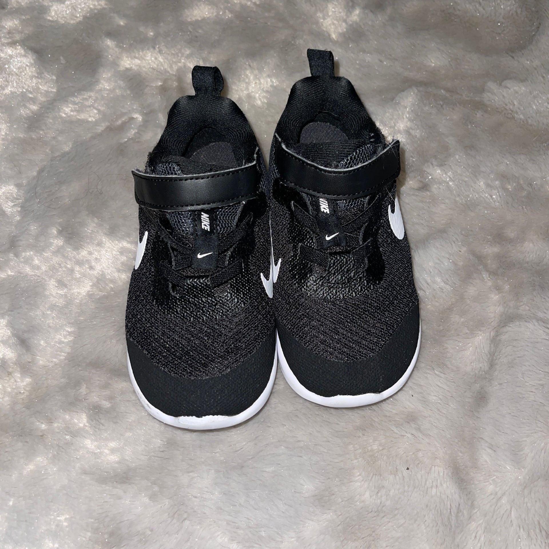 Nike Flex Runner 2 Toddler Sneakers | Black/White | US 8C / EU 25 4