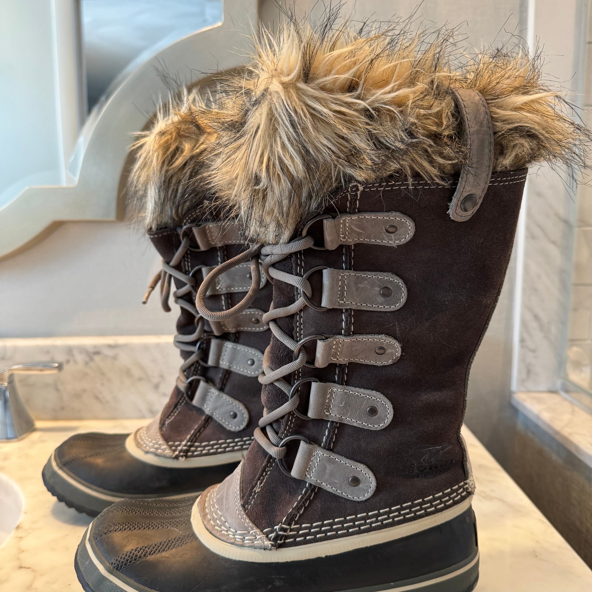 Sorel Joan of Arctic Women's Waterproof Snow Boots with Faux Fur Trim 2