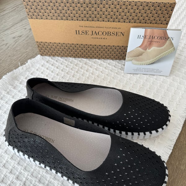 Ilse Jacobsen Women's Tulip Flats In Black