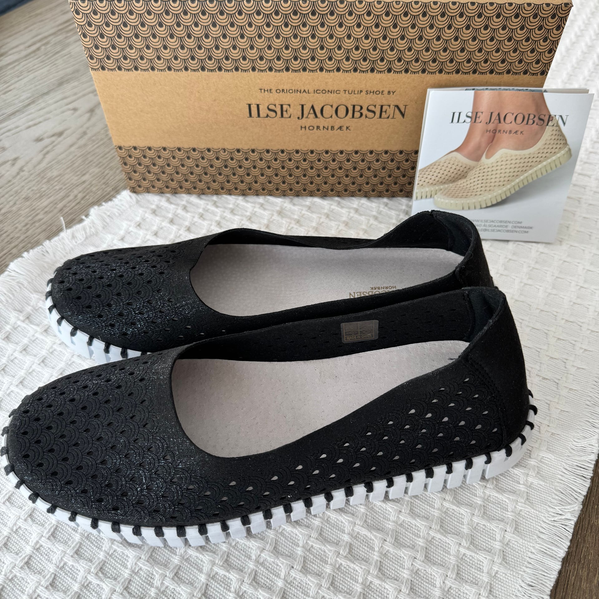 Ilse Jacobsen Women's Tulip Flats In Black 3