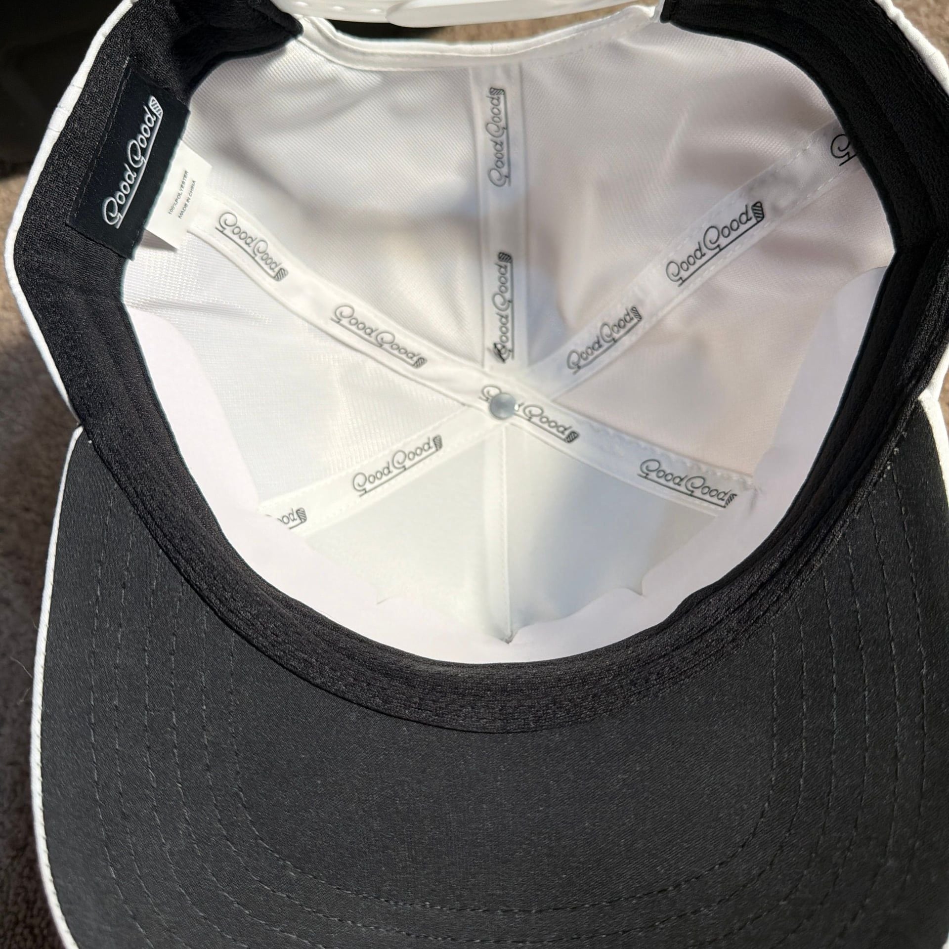 Good Good Golf Team Good Varsity Trucker Hat 6