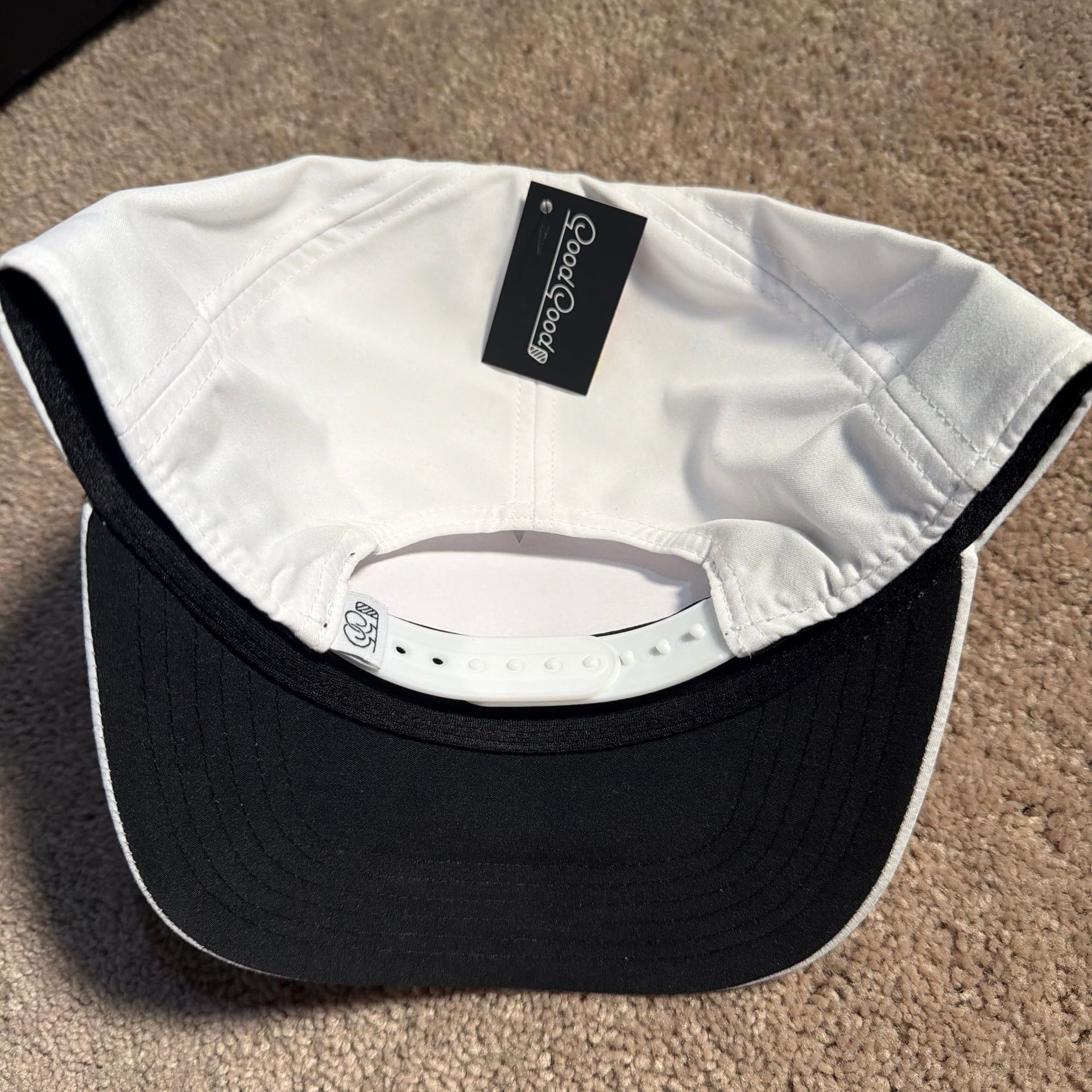 Good Good Golf Team Good Varsity Trucker Hat 3