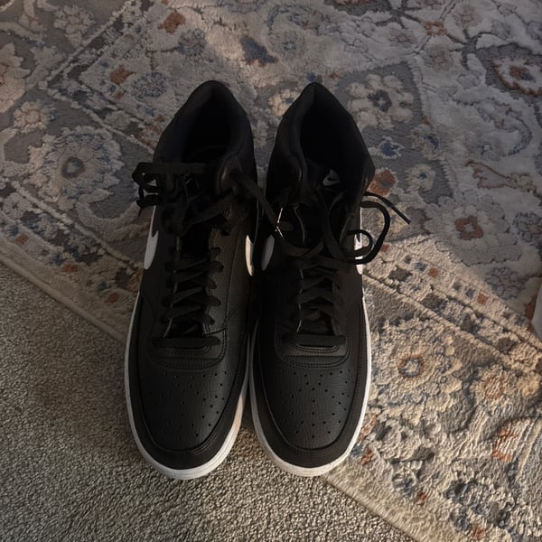Nike Court Vision Mid Next Nature Black White