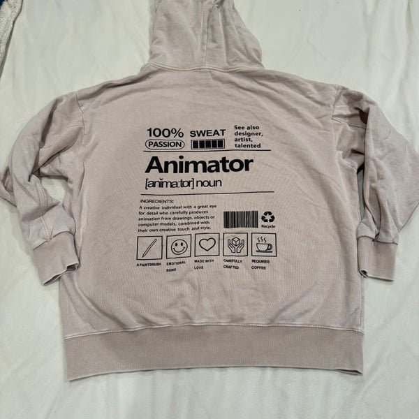 Animator Solid Color Hoodie-