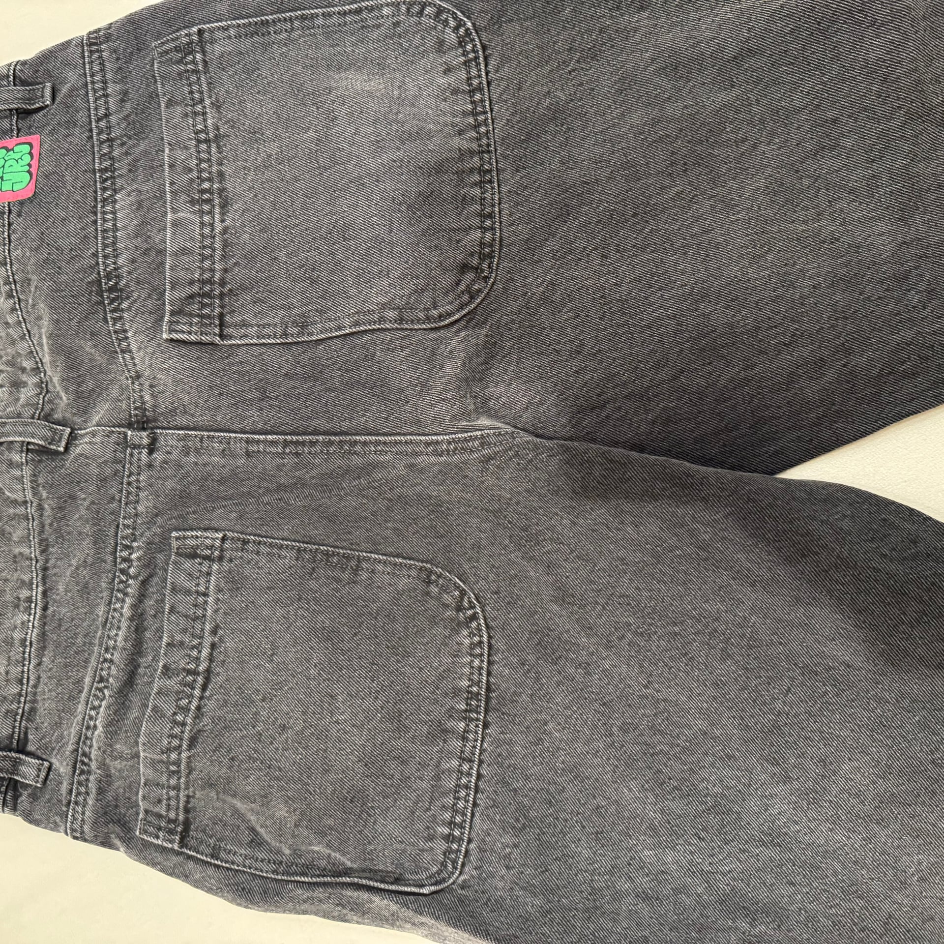 Empyre Tori Charcoal Wash Zip Off Cargo Skate Jeans 4