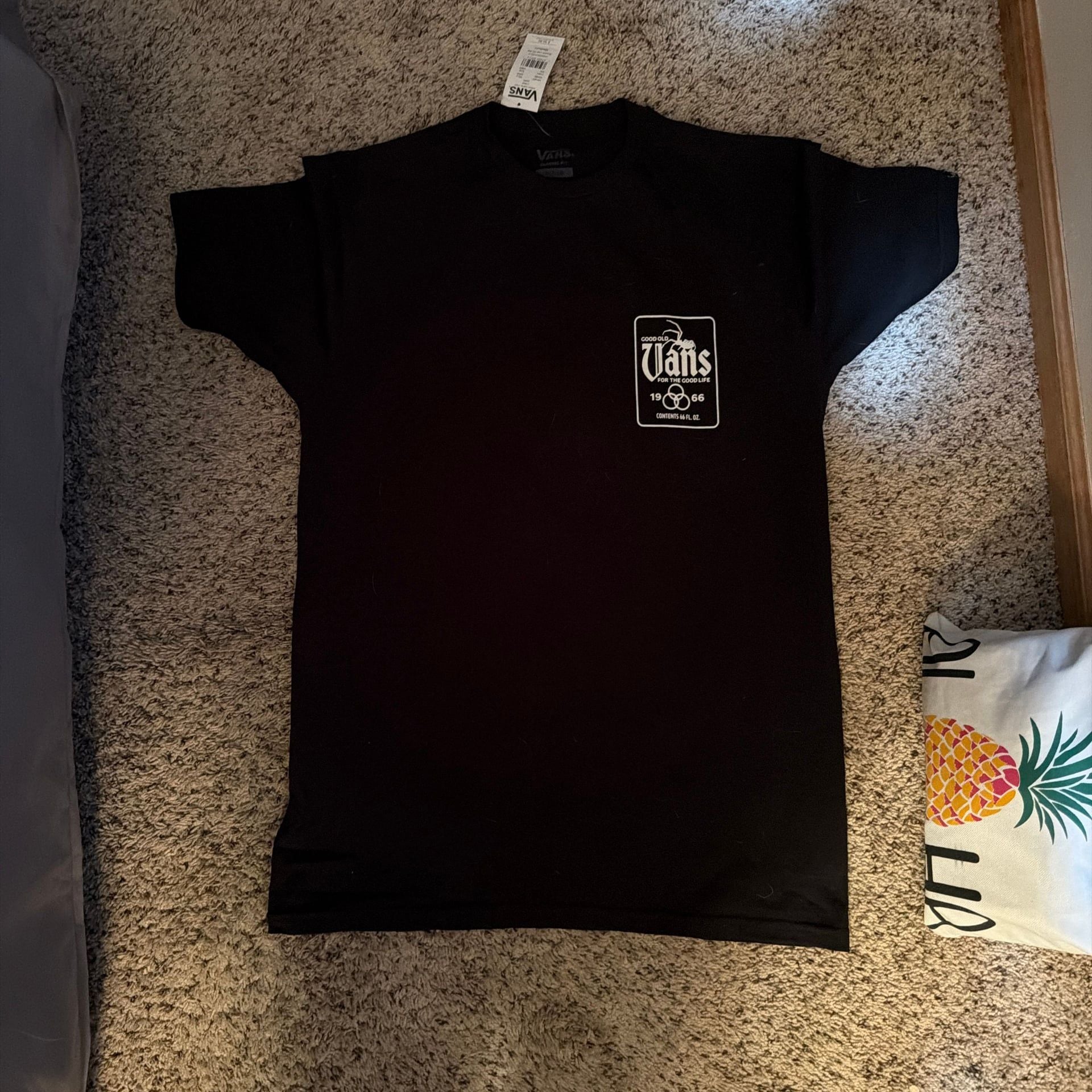 Vans Bucket List Black T-Shirt 1