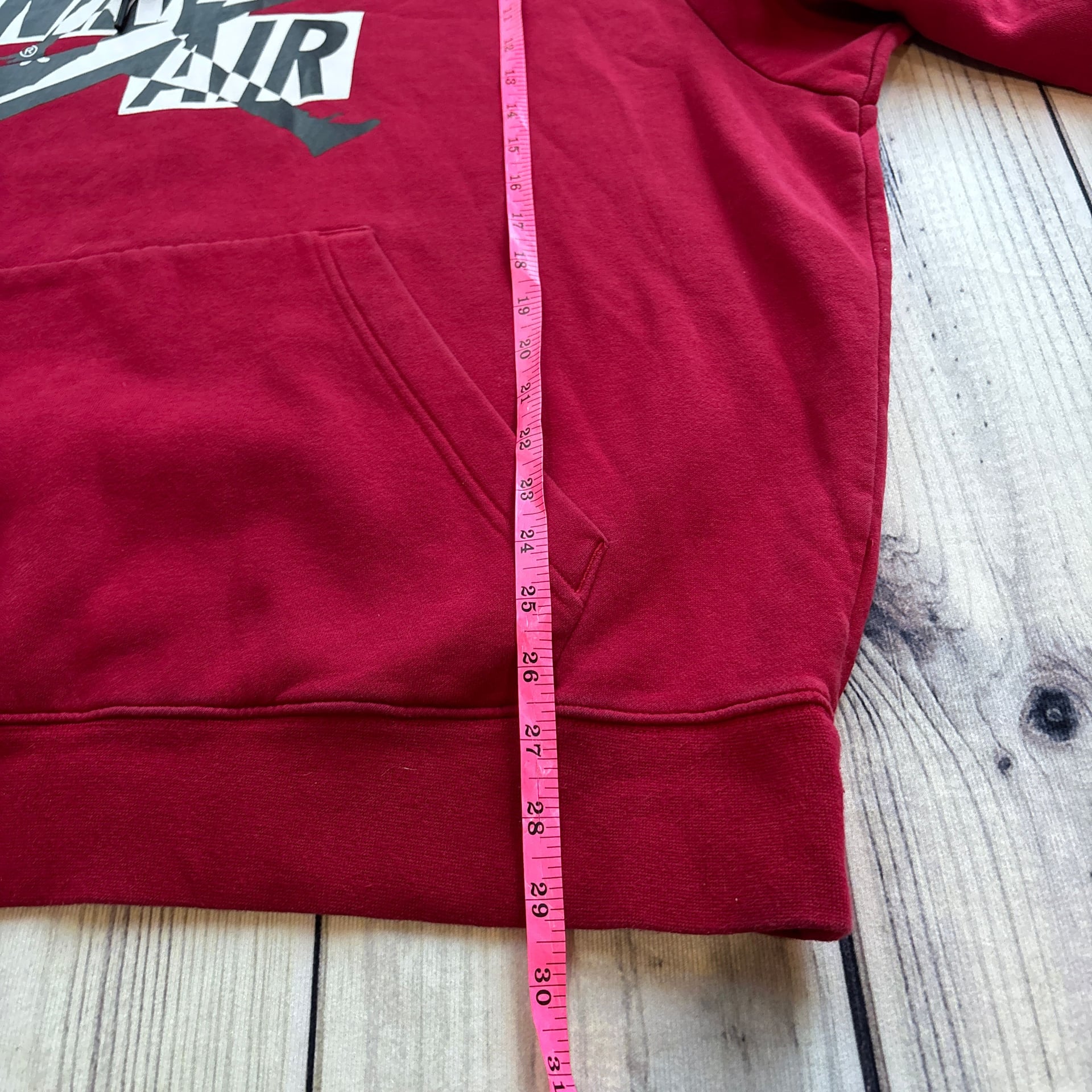 Nike Air Jordan RED Jumpman Hoodie Sweatshirt Size 3XL Rare Basketball 7