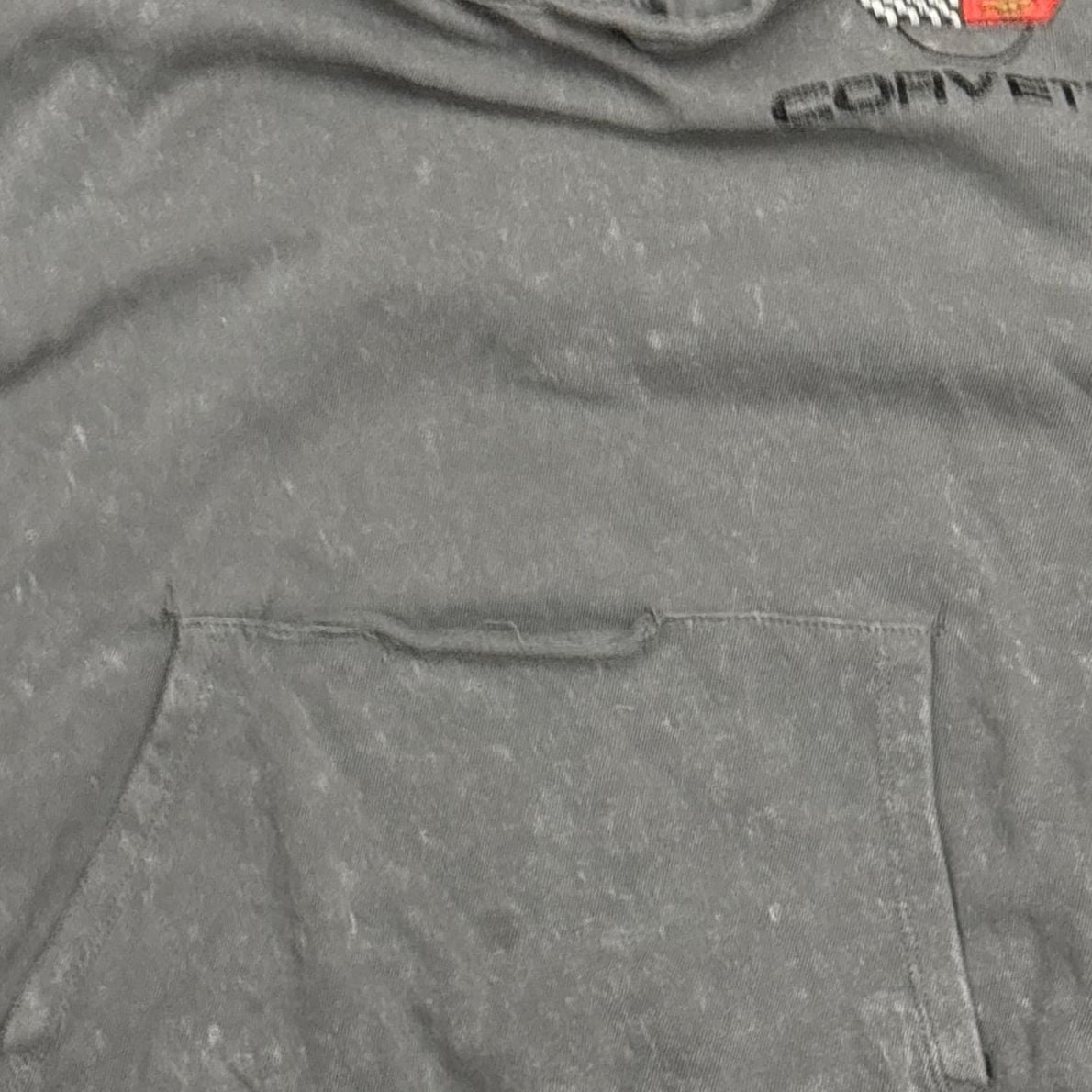 Ayer Acid Wash Corvette 'The Heartbeat of America' Hoodie 4