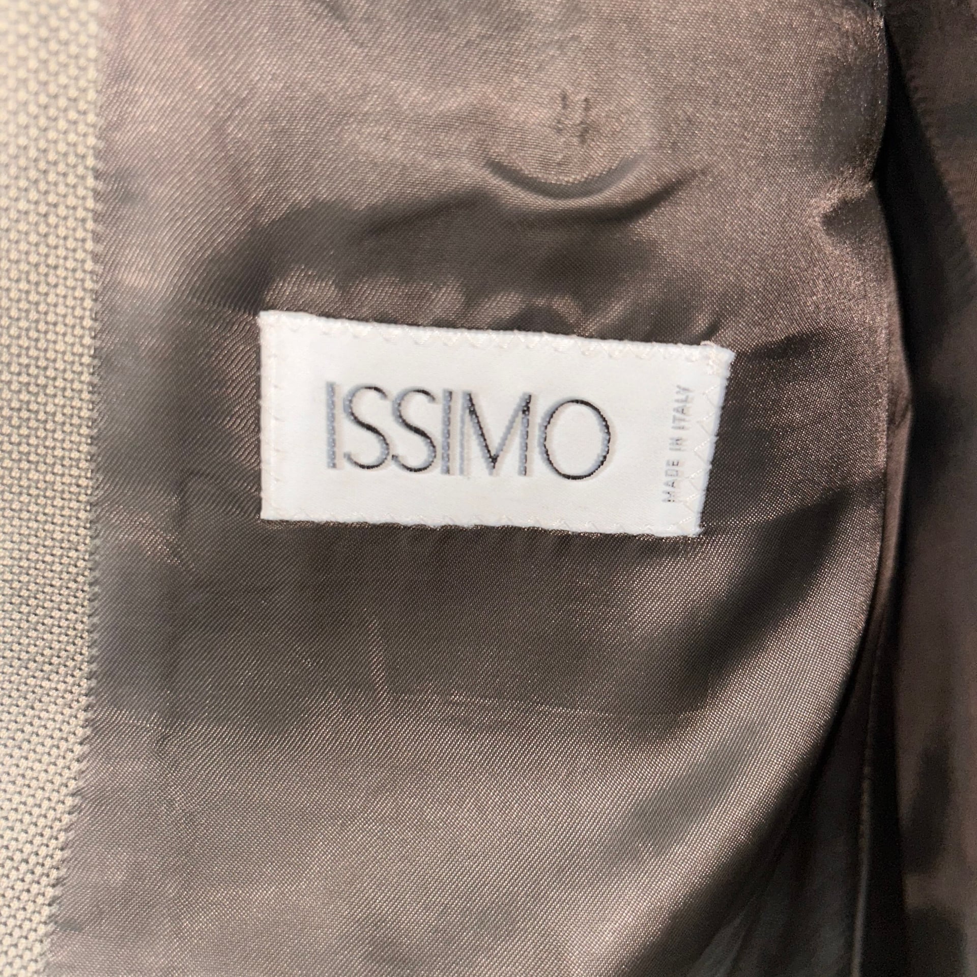 ISSIMO Vintage Men's 100% Virgin Wool Sport Coat Blazer Made in Italy size 48L 4