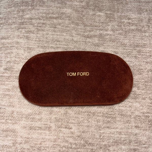 Luxury Tom Ford Tripp TF666 Aviator Sunglasses Black and Gold with Case