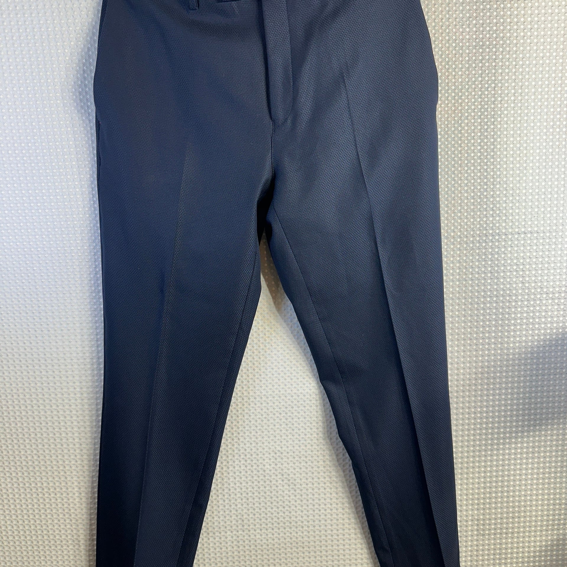 Ted Baker No Ordinary Joe Slim Fit Suit in Navy Blue Textured Wool 8