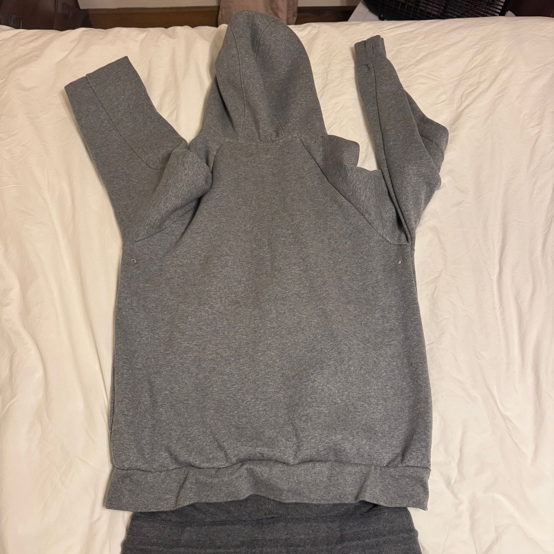 Tuxy The Original One-Piece Gray Technical Sweatsuit Jumpsuit 6