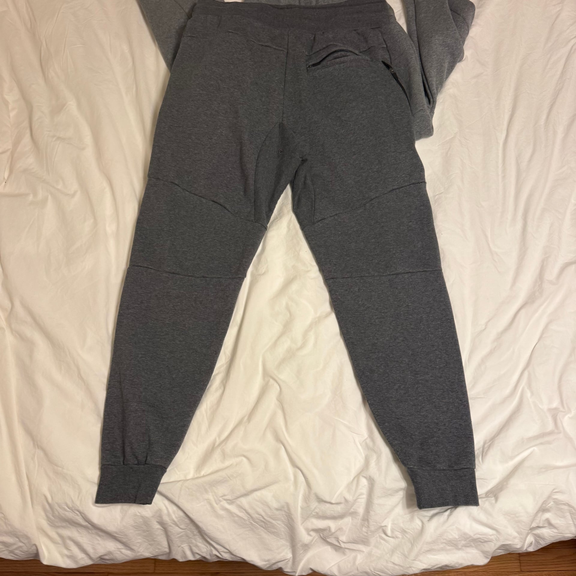 Tuxy The Original One-Piece Gray Technical Sweatsuit Jumpsuit 8