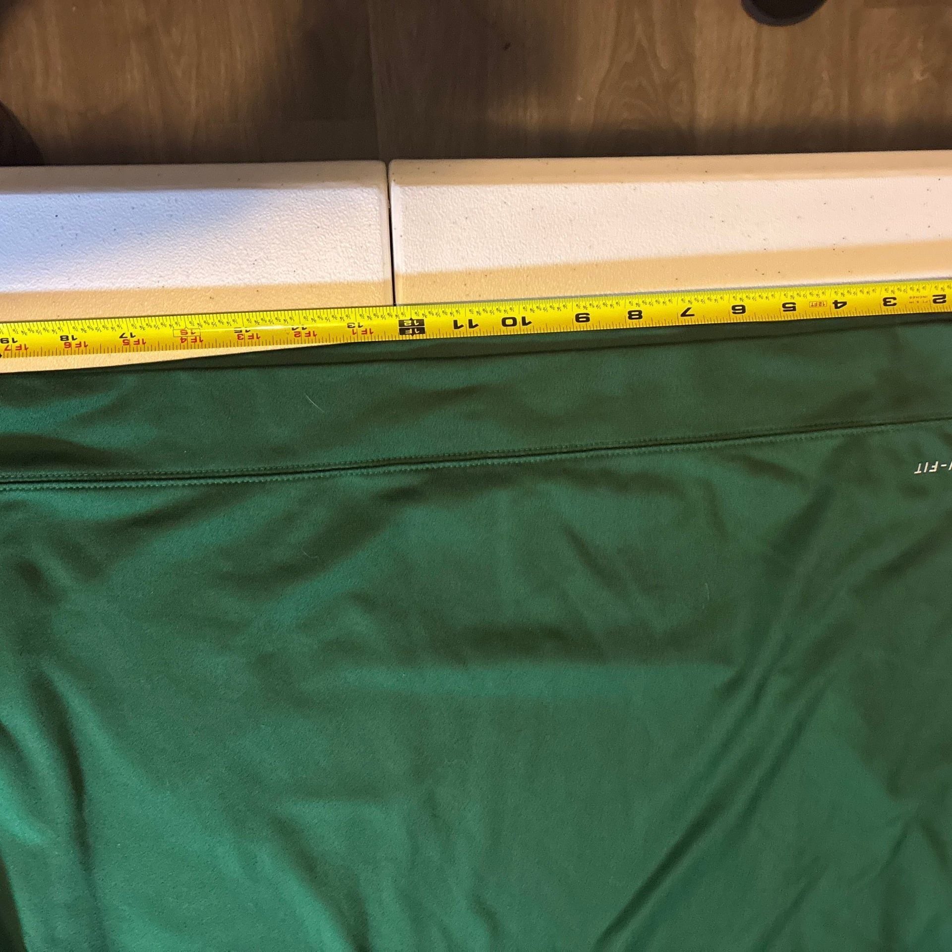Nike Dri-Fit 1/4 Zip Pullover, Green, Bear Mascot Graphic - Size XL 8