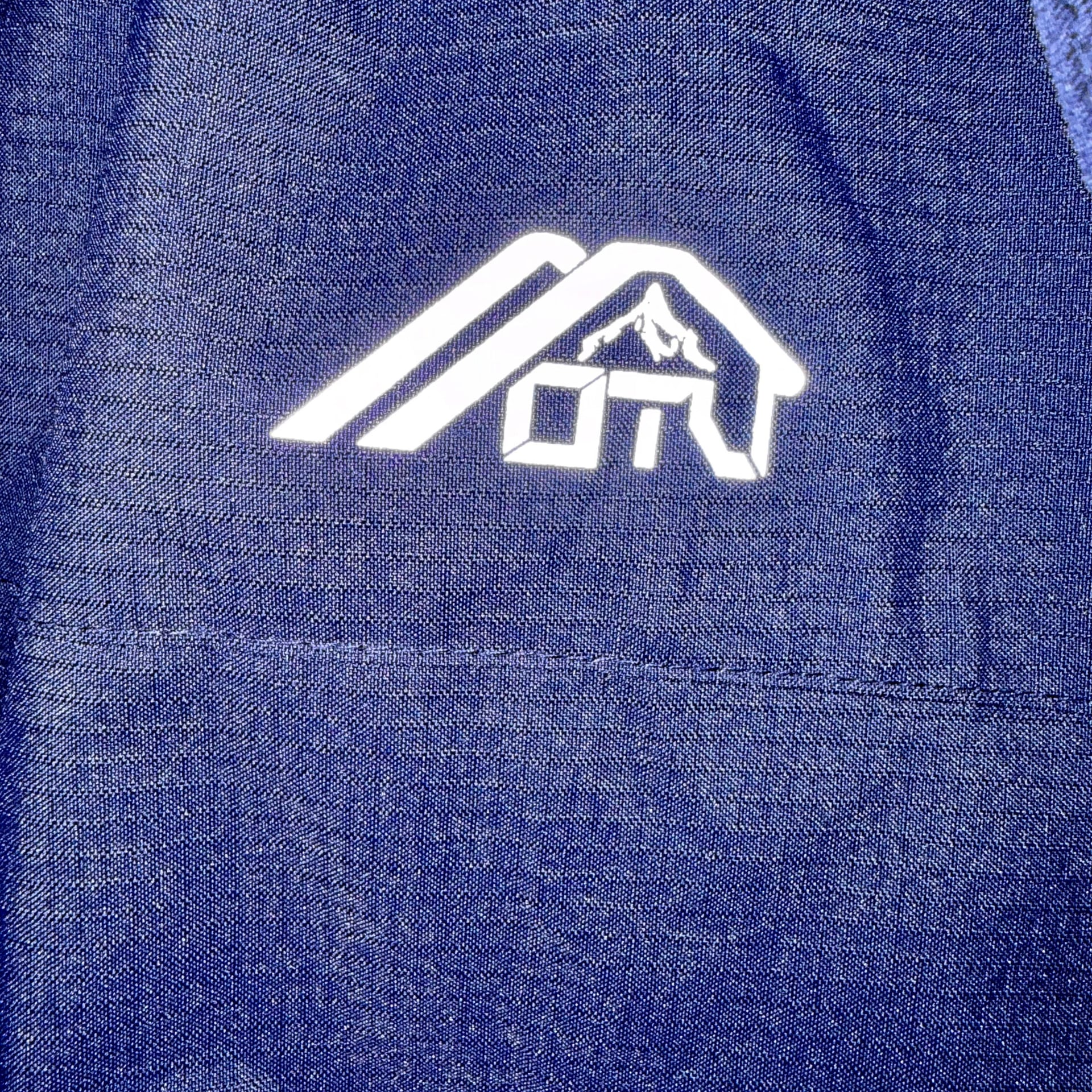 OTU Mens Waterproof RainJacket XXL Navy Blue Lightweight Hooded Shell Mesh Lined 4