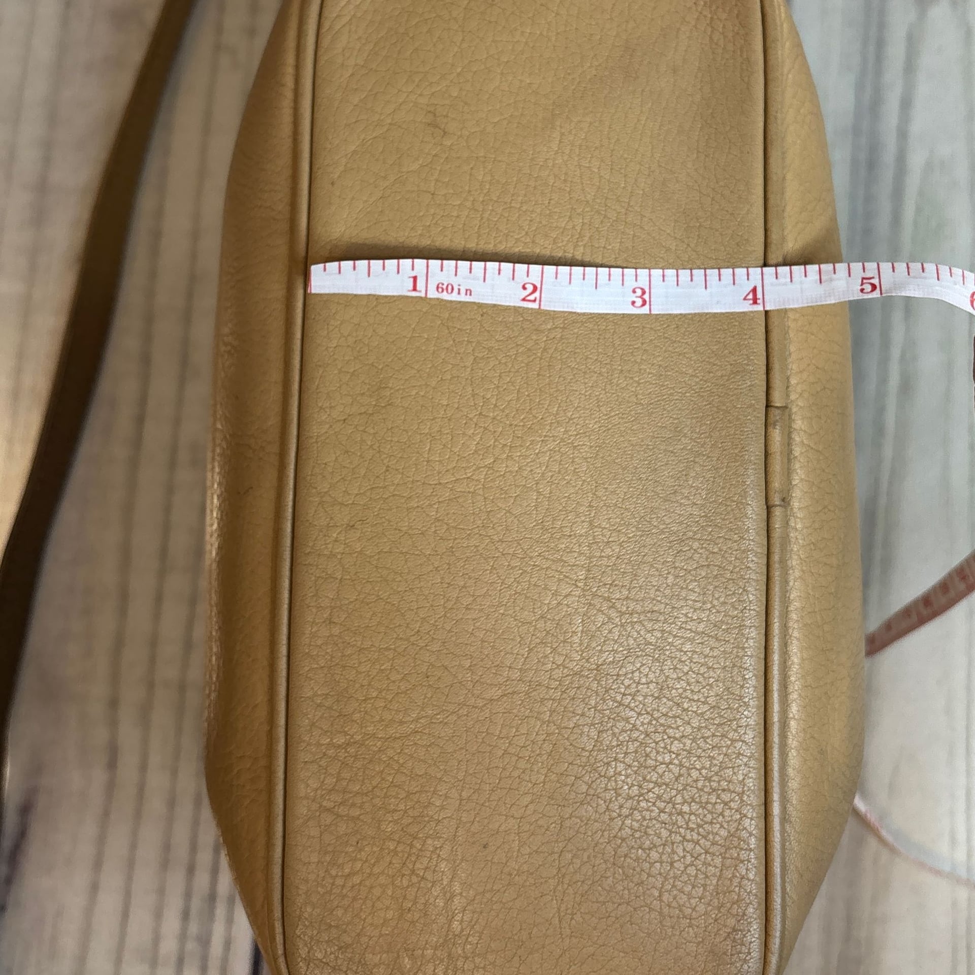 Coach Vintage 1990s Sonoma 4924 Pebbled Leather Crossbody Bag Tan VTG 6