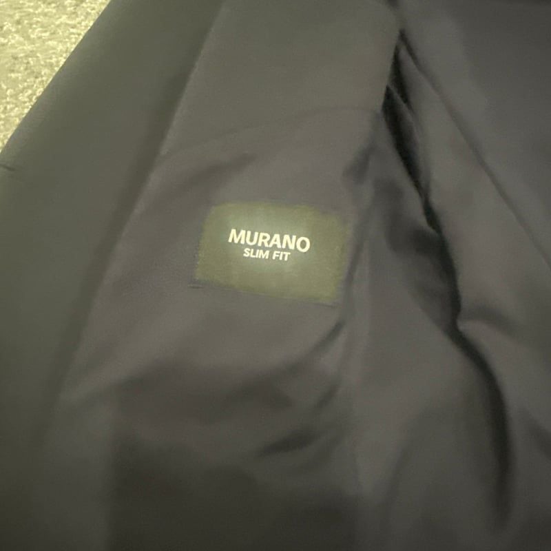 Murano Slim Fit Men's Double-Breasted Peak Lapel Suit Jacket 2