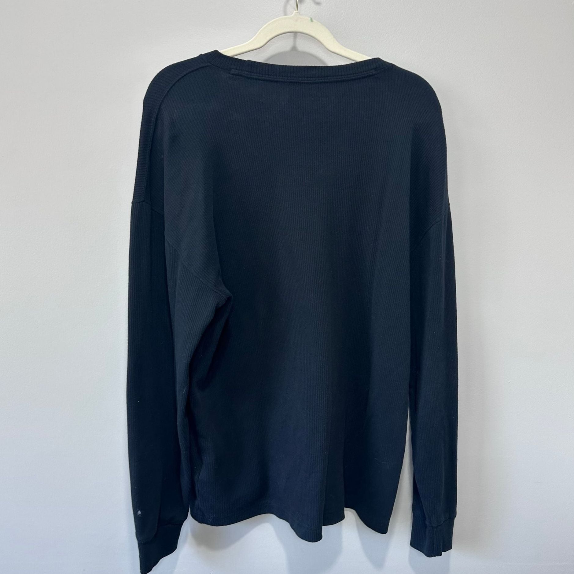 Abercrombie & Fitch Soft Collection Relaxed Waffle Knit, Sz L 4