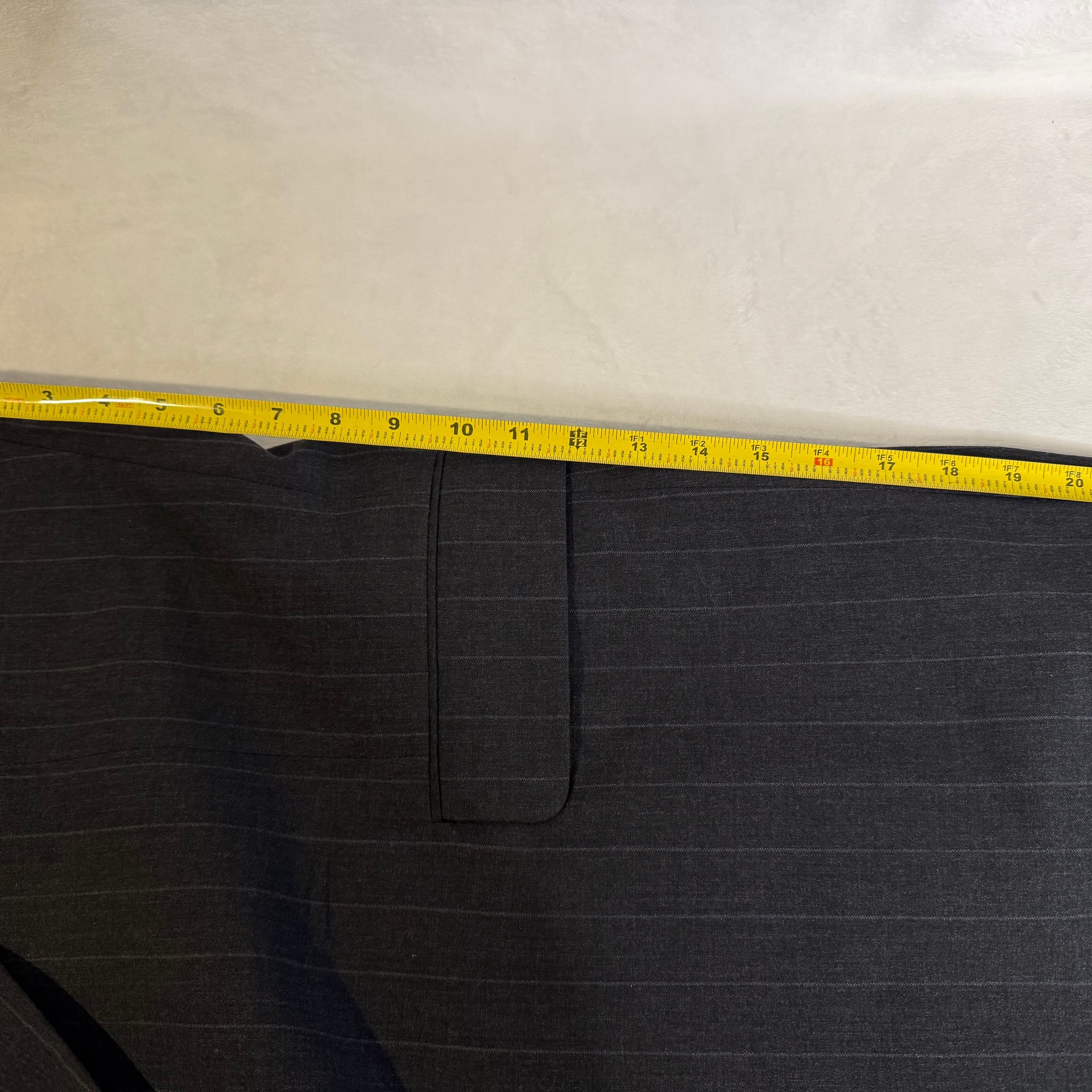Vintage Corbin Ltd Pinstripe Wool Blazer Union Made USA Gray See Measurements 10