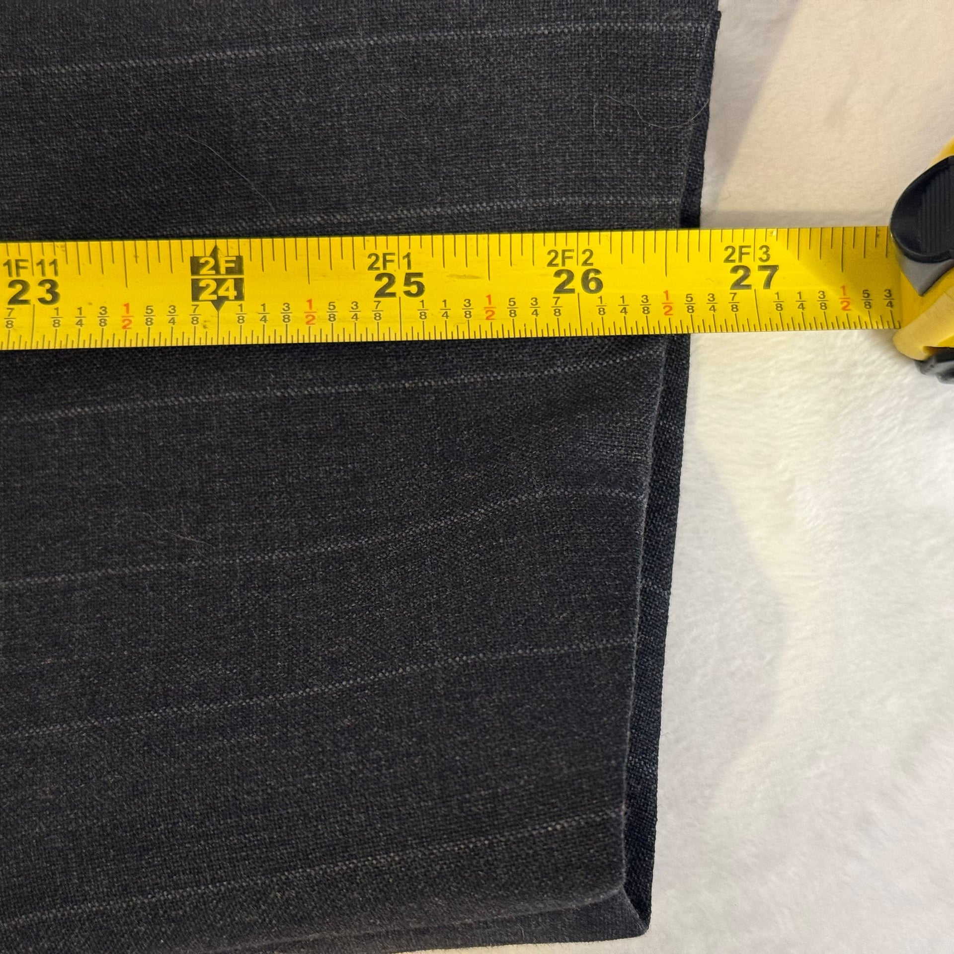 Vintage Corbin Ltd Pinstripe Wool Blazer Union Made USA Gray See Measurements 15