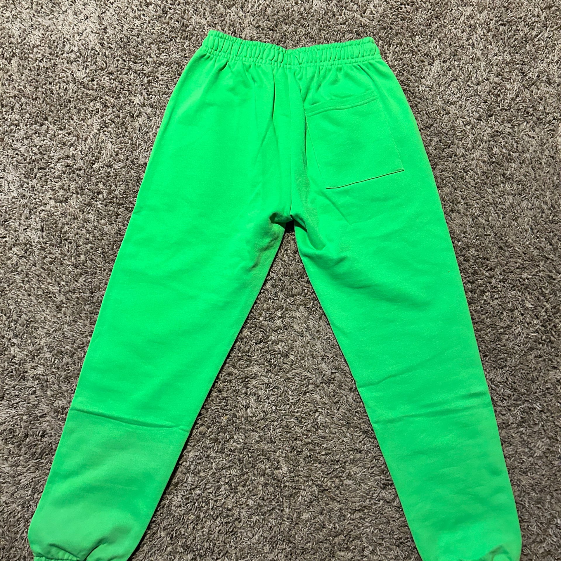 Sp5der Worldwide Slime Green '8 Days of Sp5der' Tracksuit Set 9