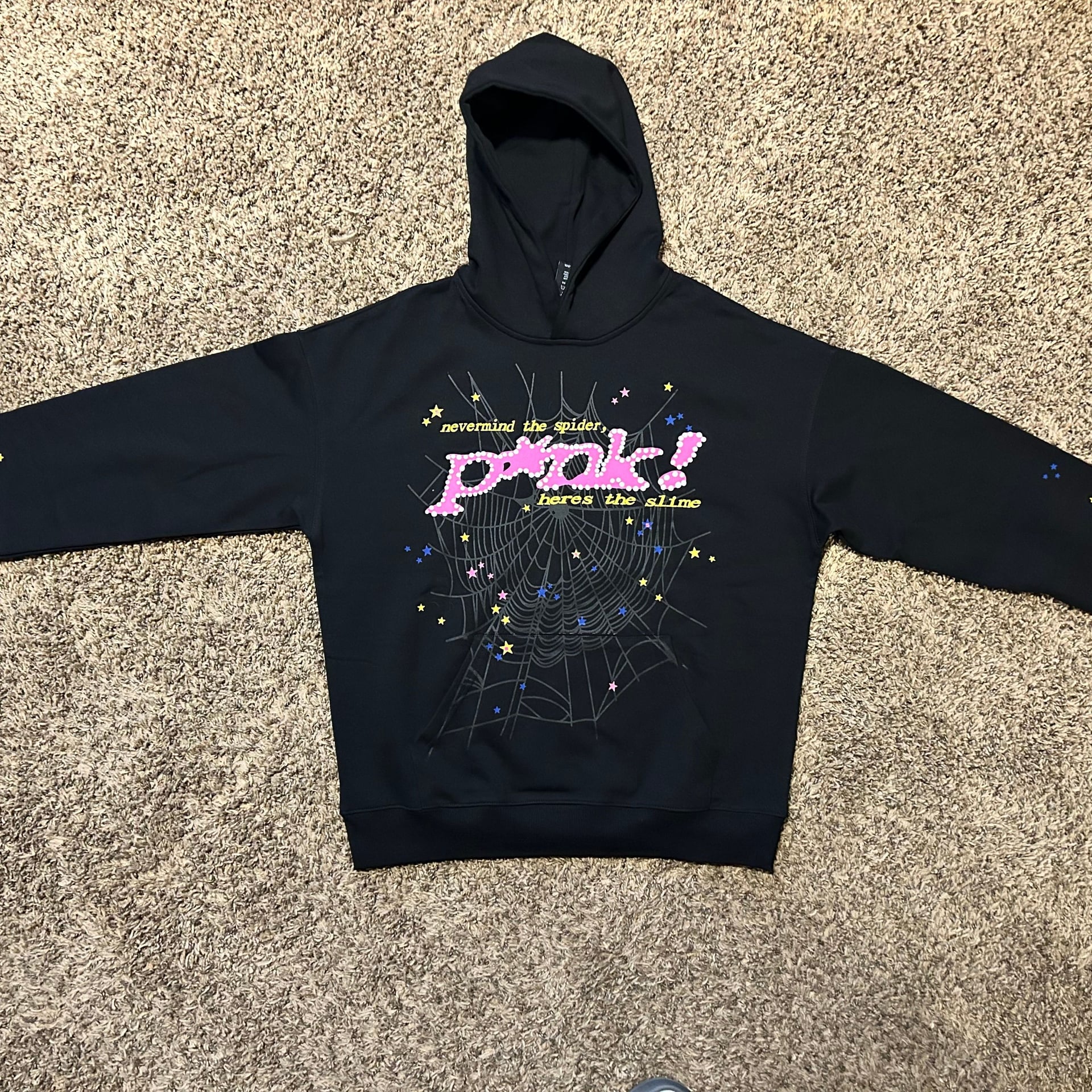 Spider Worldwide P*NK Hoodie Black L 1