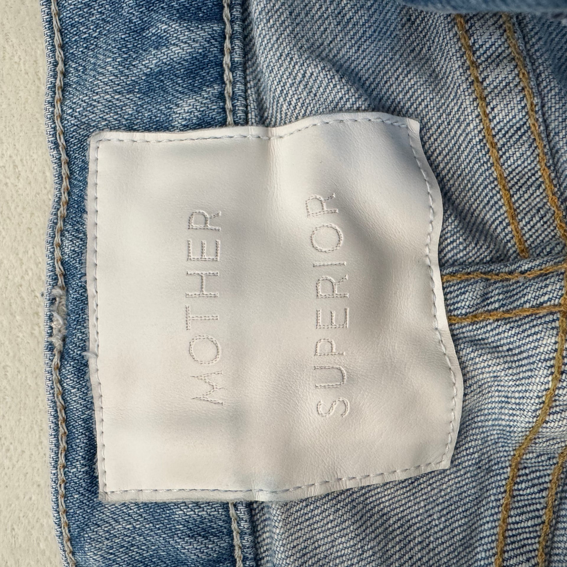 MOTHER Superior The Tomcat High-Rise Straight Distressed Jeans in The Confession 4