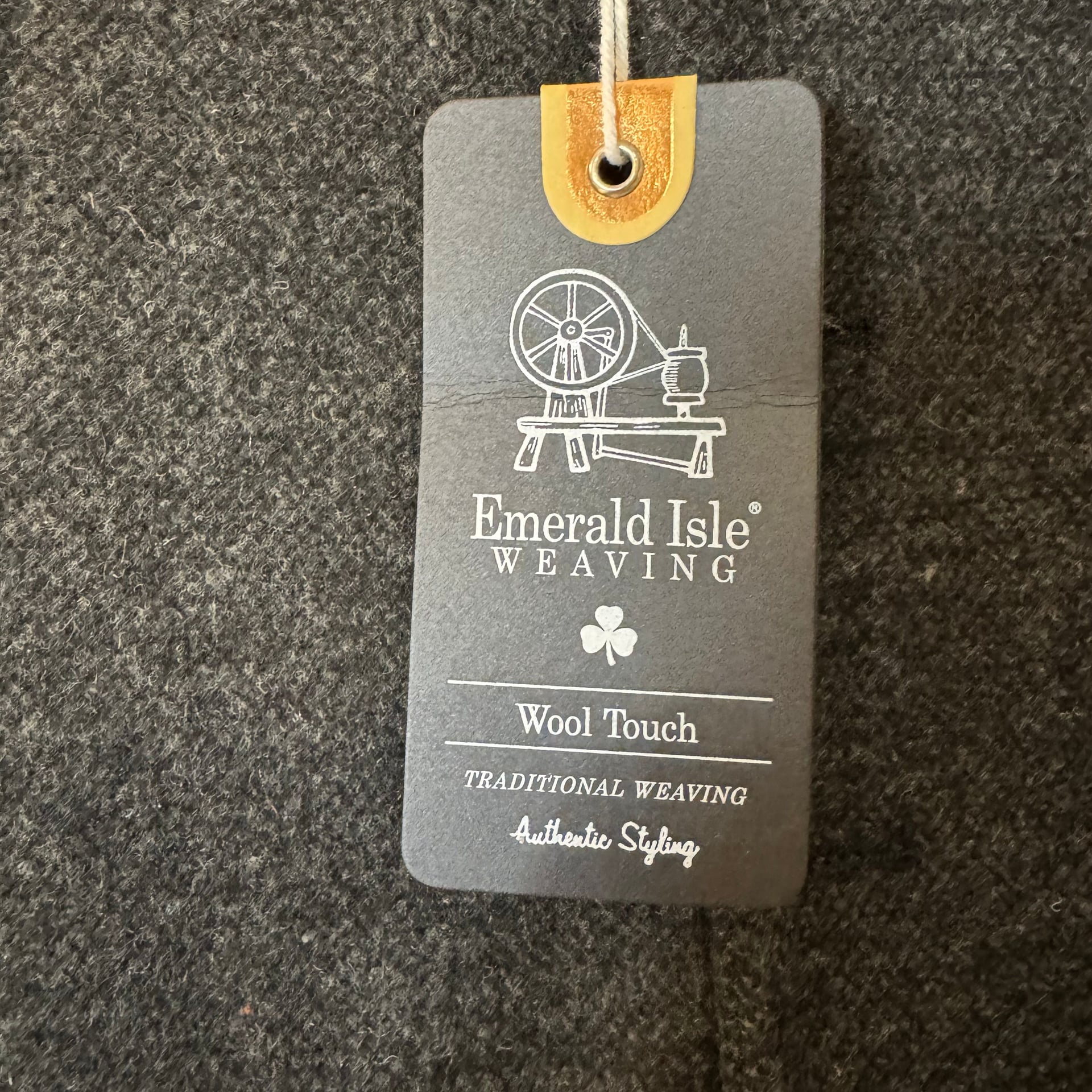 Emerald Isle Weaving Men's Wool Blend Herringbone Tweed Vest Waistcoat 4