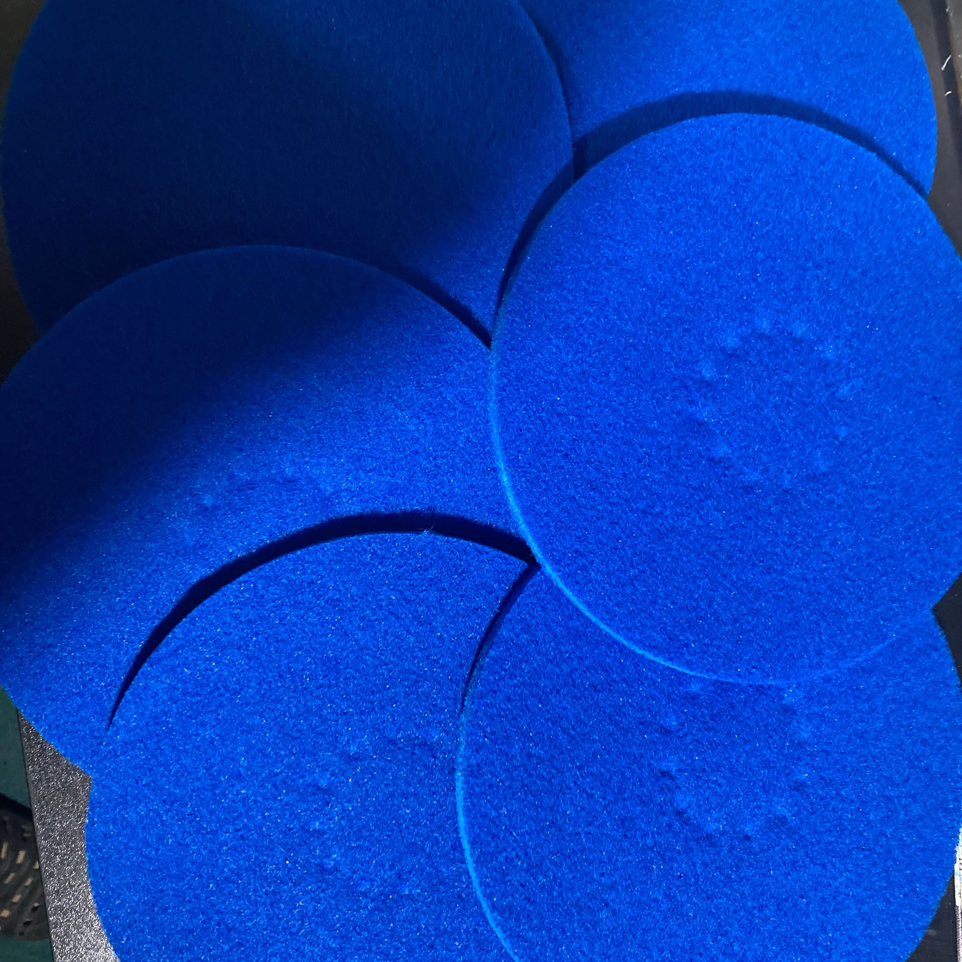 Blue Scrubber Cleaner Pads Replacement Part HX-022 Cordless Electric Spin Mop 3