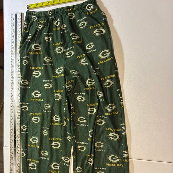 NFL Green Bay Packers Youth Allover Print Pajama Lounge Pants