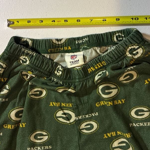 NFL Green Bay Packers Youth Allover Print Pajama Lounge Pants 3