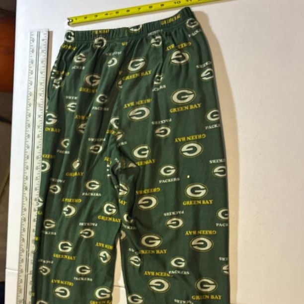 NFL Green Bay Packers Youth Allover Print Pajama Lounge Pants 4