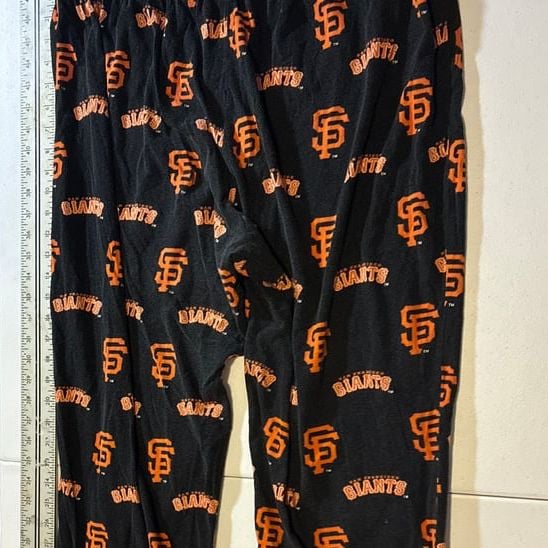 San Francisco Giants MLB All Over Print Lounge Pajama Pants 3