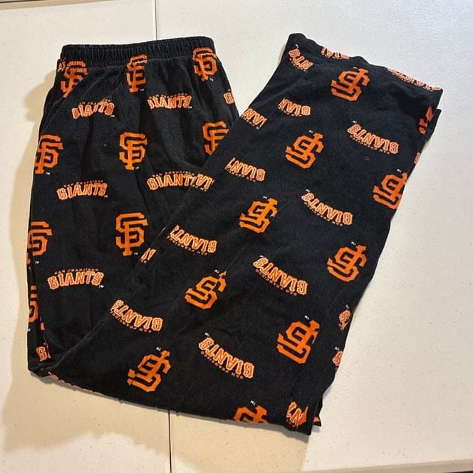 San Francisco Giants MLB All Over Print Lounge Pajama Pants 4