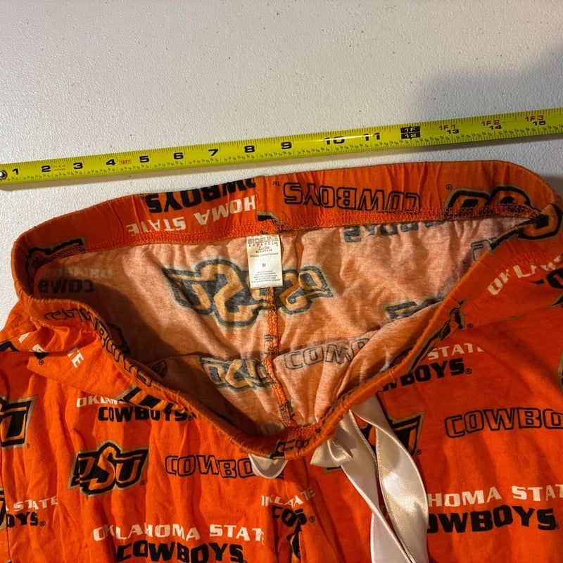 Oklahoma State Cowboys Concepts Sport Flagship Allover Print Pajama Pants 3