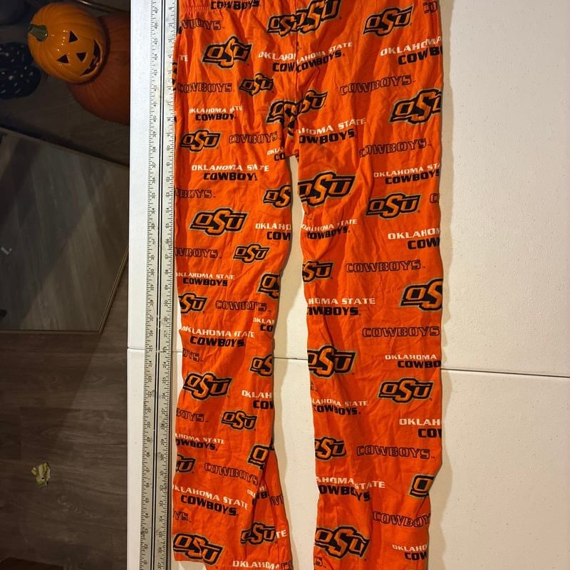 Oklahoma State Cowboys Concepts Sport Flagship Allover Print Pajama Pants 4