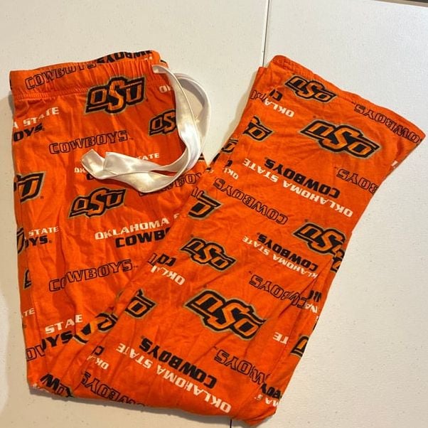 Oklahoma State Cowboys Concepts Sport Flagship Allover Print Pajama Pants 5