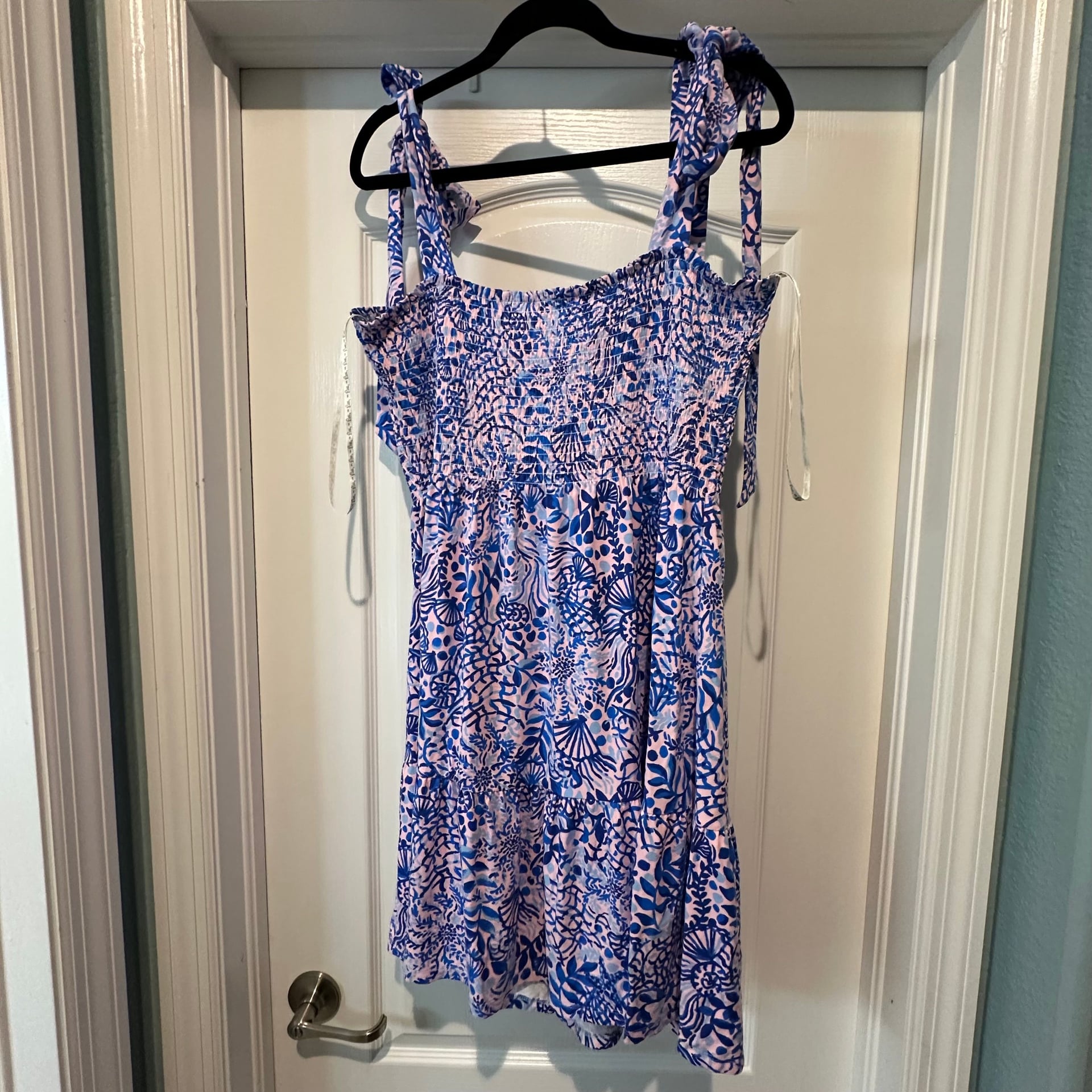 Lilly Pulitzer Kailua Smocked Dress XL NWT 5
