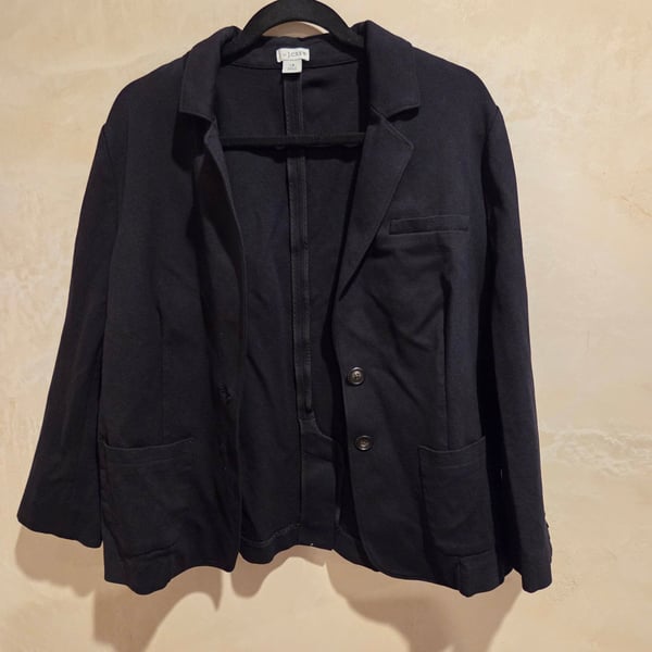 J By J. Crew Black Blazer Size 16