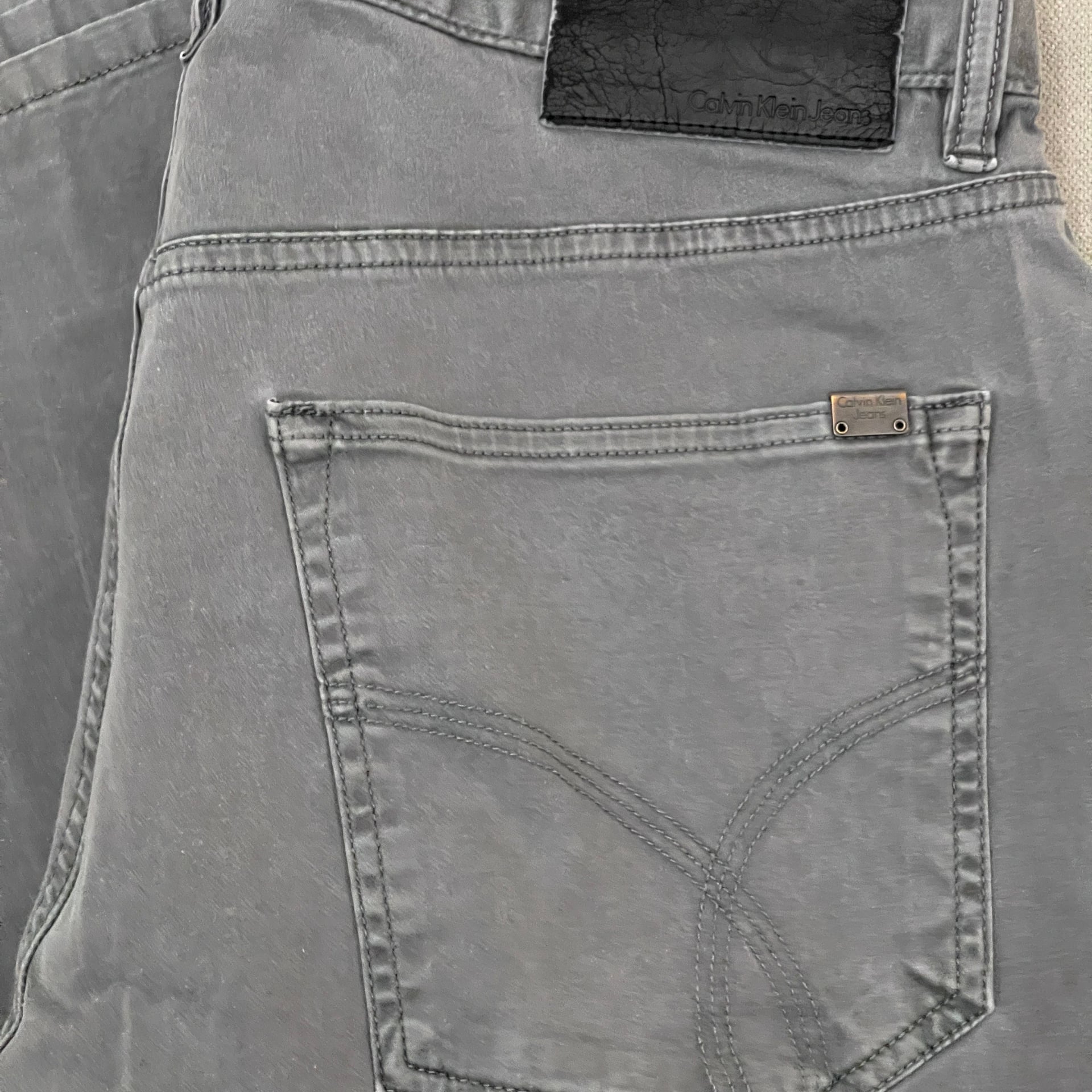 Dickies WORK Heavyweight SIX Pocket DARK GRAY 42X32 100% Cotton 2
