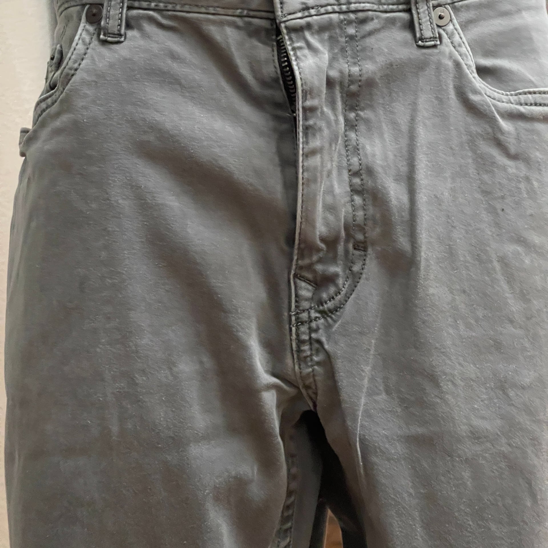 Dickies WORK Heavyweight SIX Pocket DARK GRAY 42X32 100% Cotton 4