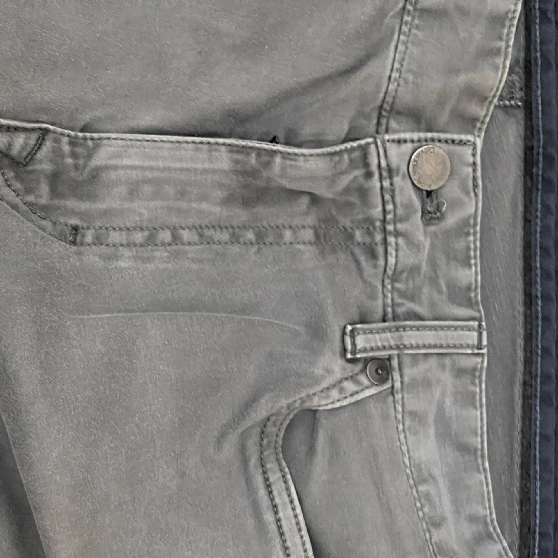 Dickies WORK Heavyweight SIX Pocket DARK GRAY 42X32 100% Cotton 5
