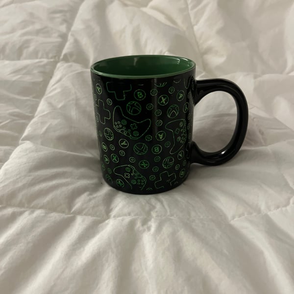 Microsoft Xbox Official Gear Heat Sensitive Color Changing Coffee Mug