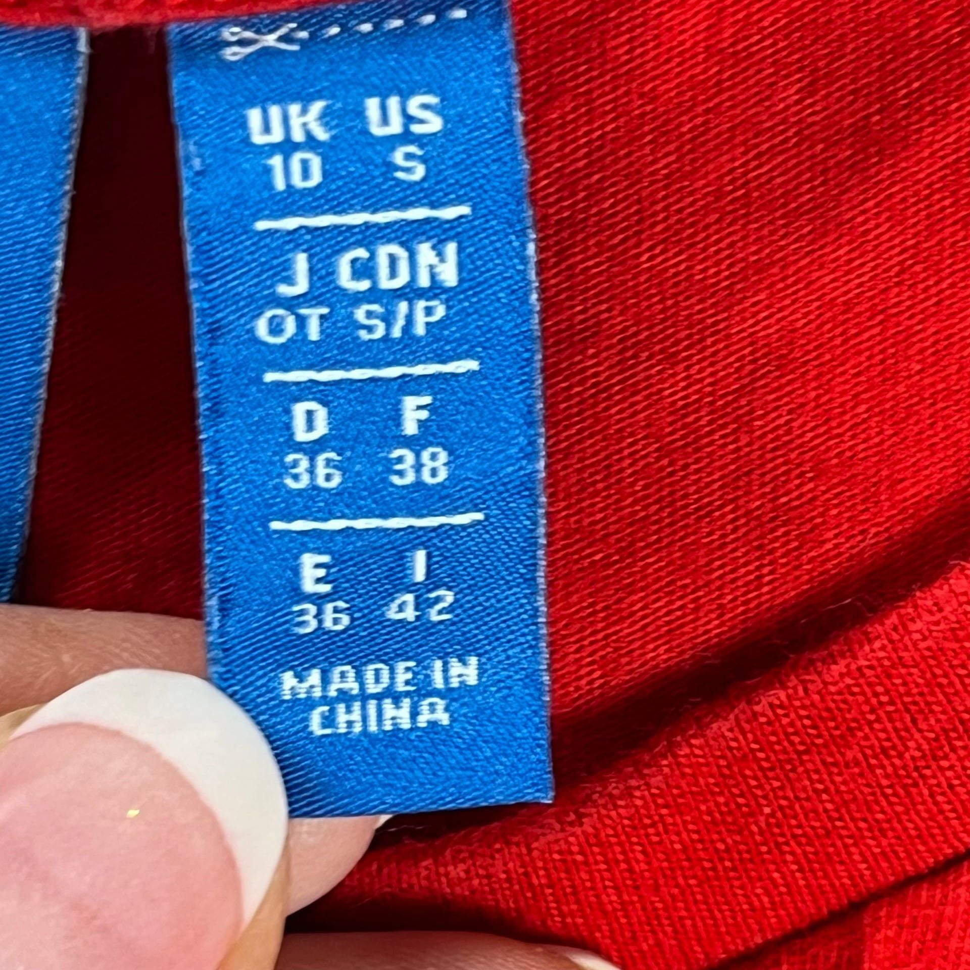 Adidas Originals Red Trefoil Cropped Tank Top Sleeveless Athleisure Size S 7